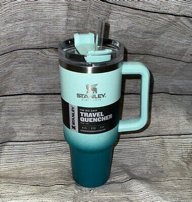 Stanley Adventure Quencher Travel Tumbler Straw Cup 40 Oz Bay Turquoise