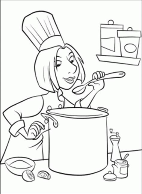 Soup Coloring Pages - Coloring Home