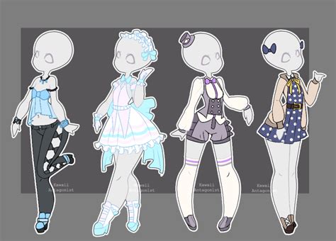 Gacha Outfits 10 Character Design Character Design Inspiration