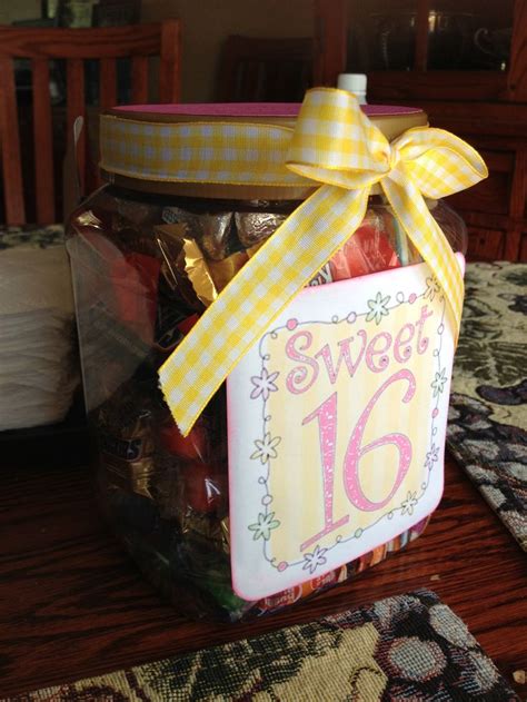If you're hosting the sweet 16 birthday celebration and wondering what the custom is for gifting, we've got you covered Pin by KellyandTony Erwin on Sweet 16 Gift ideas | Pinterest