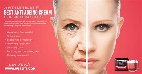 Copy Of Anti Ageing Cream Ad Postermywall