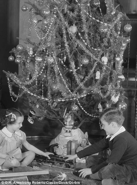 Hair snoods keep these ladies working in 1942. Wishing you a very retro Christmas! Real candles in the ...