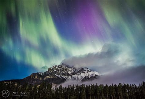 Aurora Borealis Canadian Rockies Northen Lights Northern Lights