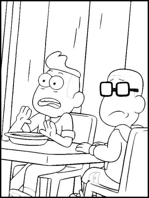 Big City Greens 12 Ausmalbilder für Kinder. Malvorlagen zum ausdrucken