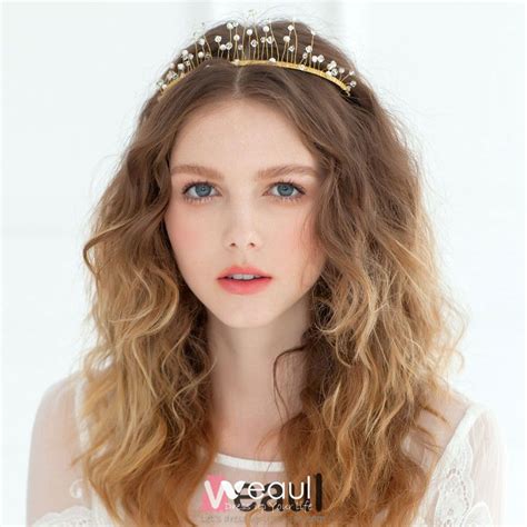 Maybe you would like to learn more about one of these? Handgemachte Goldene Krone Diadem Hochzeit Brautschmuck ...