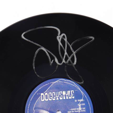 Charitybuzz Snoop Dogg Signed Doggystyle Vinyl Record