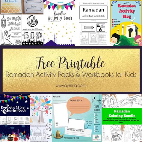 Involving Kids In The Ramadan Spirit Free Printables Updated