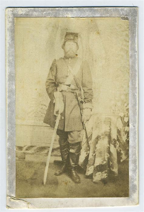 George W Reed Carte De Visite Civil War Photograph