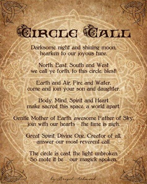 Ancient Witches Circle Call Witchcraft Spell Books Book Of Shadows