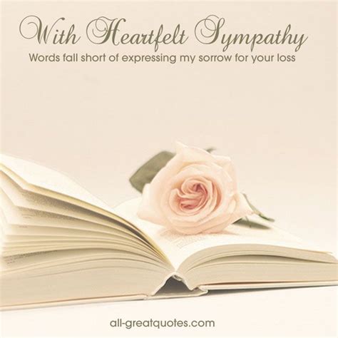 I will keep you close in my thoughts and prayers in the coming weeks as you go through your grieving processing. Sympathy Condolences Cards | With Heartfelt Sympathy ...