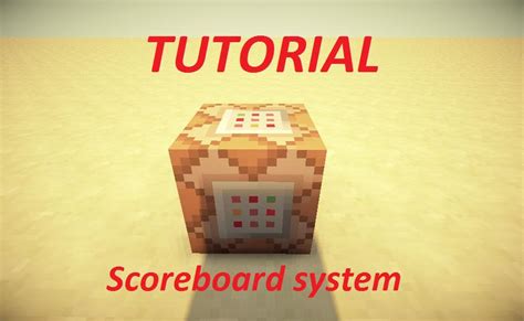Tutorial Scoreboard System Minecraft Project