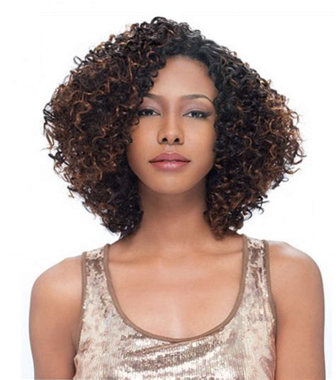 If you want to imitate the vibrant beauty of by gone starlets, the bob haircut is the best alternative. 2 Amazing Ideas of Short Curly Weave Hairstyles for Black ...