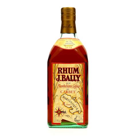 J Bally 1970 Rhum Vieux Rum Auctioneer