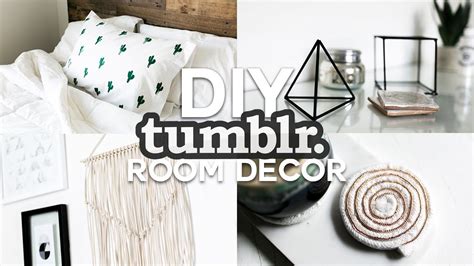 Maybe you would like to learn more about one of these? DIY Tumblr Inspired Room Decor - Minimal & Simple (2016) | Diy tumblr, Diy room decor, Diy decor