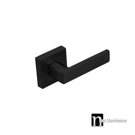 The seamless door handles (standard) are a completely new development. Matte Black Finish Square Dummy Door Handle | nBat Hardware