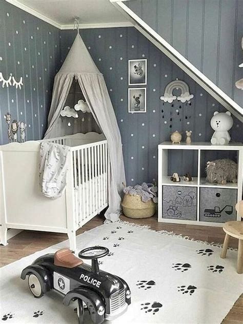 50 Cute Nursery Ideas For Baby Boy 28 Baby Playroom Baby Room Diy