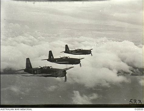 Vultee Vengance Dive Bombers Of No 12 Squadron Raaf Based At Merauke