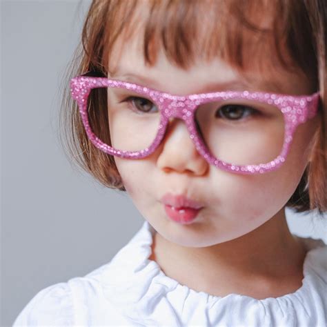 Eyeglasses Glitter Pink