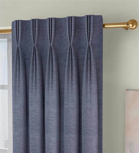 Polyester Multicolor American Pleated Curtains For Window At Rs 3000