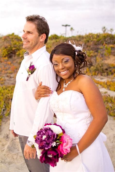 Now This Is A Lovely Picture Interracial Couples Beach Elopement