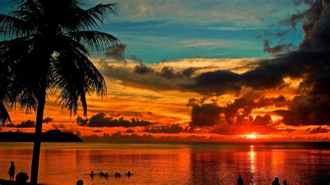 Guam Sunset Wallpapers 4k Hd Guam Sunset Backgrounds On Wallpaperbat