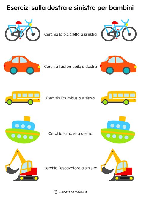 Come sappiamo, anche nella scuola elementare, adesso primaria, si svolgono numerosi esercizi di italiano, esercizi sulla grammatica e logica molto semplici, esercizi di inglese, vari esercizi sull'ortografia. Destra e Sinistra: Schede Didattiche per la Scuola ...