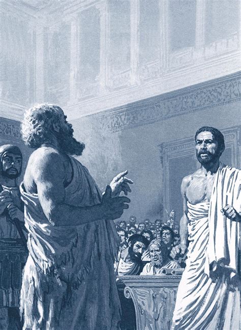 Platos Apology Socrates Defense At His Trial Before Execution