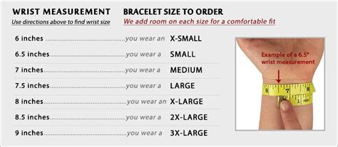 To ensure the bracelet fits comfortably, add 1.5 cm. Sizing Charts - Leather Goods