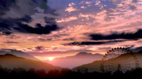 At your doorstep faster than ever. Anime Sunset #anime #sunset #sky #Wallpapers #kawaii#art # ...