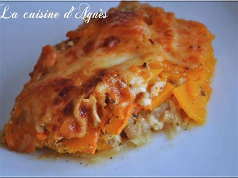 Gratin de butternut et de pommes de terre