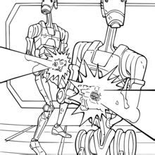 The visual dictionary provides a key to color coding in relation to their rank and function, and a table to decipher their numerical digits. Star wars battle droids coloring pages - Hellokids.com