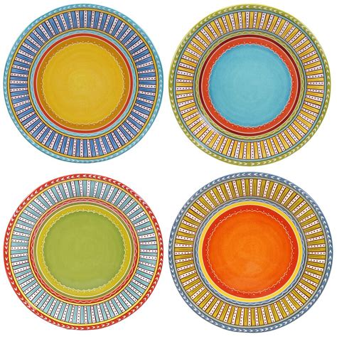 Some crazing which seems to be common in these. World Menagerie Colello 11.25" Dinner Plate & Reviews ...