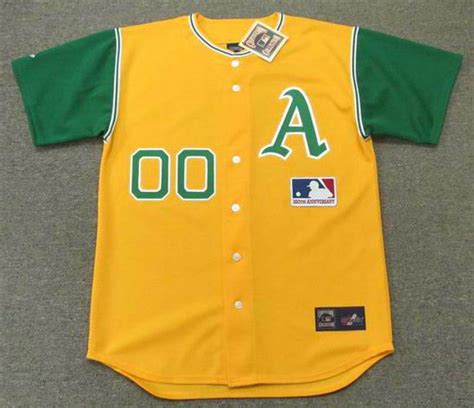 Majestic Oakland Athletics 1969 Throwback Customized Baseball Jersey