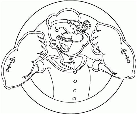 Popeye Coloring Pages Books 100 FREE And Printable