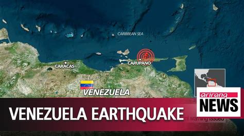 7 3 Magnitude Earthquake Strikes Northern Venezuela Youtube