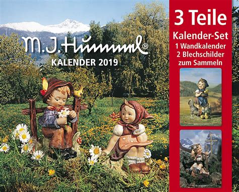 Hummel Kal 2019 2 Blechschilder Kalender Bei Weltbildat