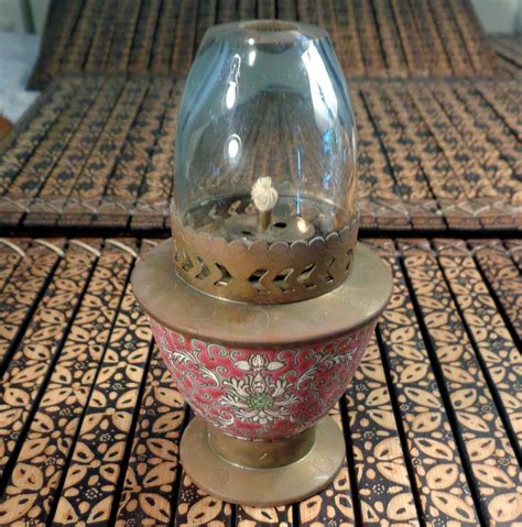 Rare Vintage Chinese Oil Lamp From Wrightglitz On Ruby Lane