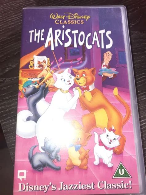 THE ARISTOCATS VHS Video Tape Cassette Walt Disney Classics 0 99