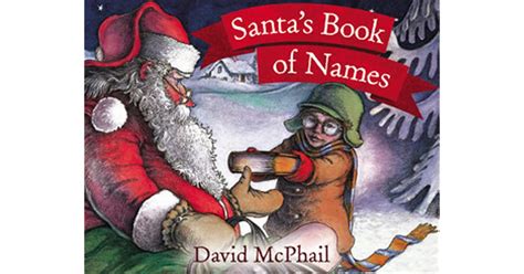 Santas Book Of Names By David Mcphail