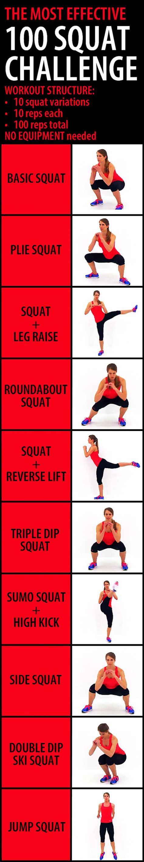 100 Squat Challenge Ladblab