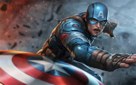 캡틴 아메리카 쉴드 엔드 게임 Capit o America 바탕 화면 2880x1800 WallpaperTip