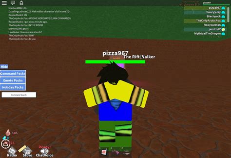 Script with dozens of free emotes, epic. Roblox Work At A Pizza Place Emote Pack - Free Roblox ...