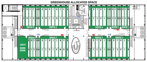 Greenhouse Layout - House Plans | #27399