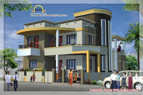 Duplex House Elevation Kerala Home Design Floor Plans Jhmrad 72026