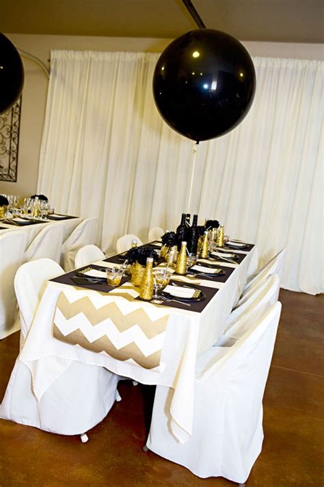 Gold And Black Bridal Shower - Bridal Shower Ideas - Themes