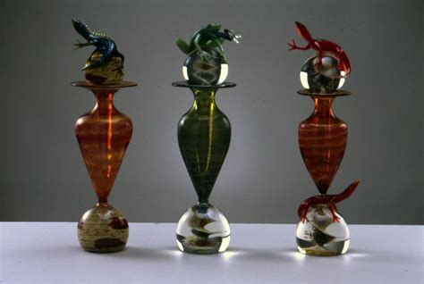 Robert Mickelsen Glass Artwork Fine Craft Glass