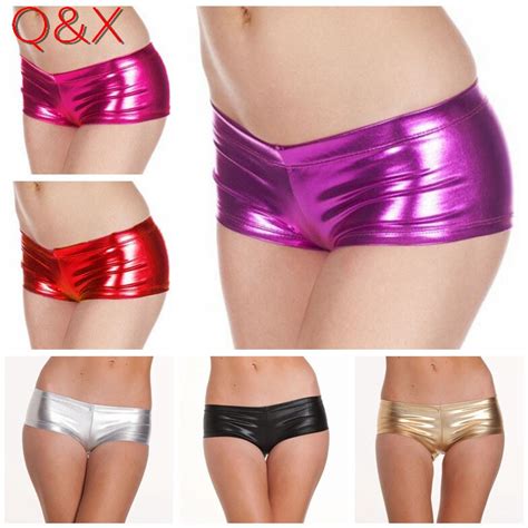 Xx24 Sexy Lingerie Faux Leather Panties Fetish Latex Underwear Women