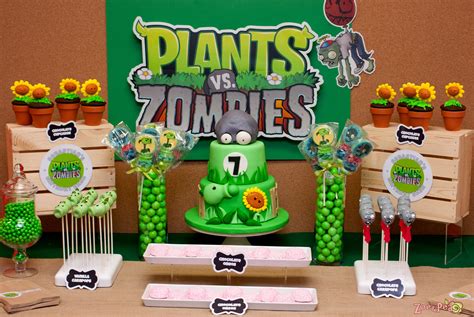 Plant Vs Zombies Birthday Ideas Decorating Party And Supplies