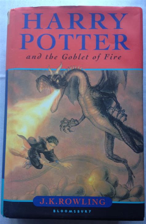 Harry Potter And The Goblet Of Fire By J K Rowling Very Good Hardcover
