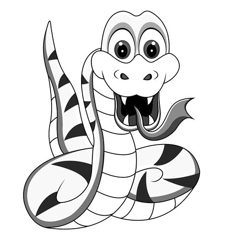 Dark colors like green, black, brown, gray would suit the creatures. Coloring Pages: Snakes Coloring Pages Free and Printable